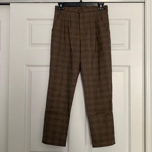 Plaid Trousers